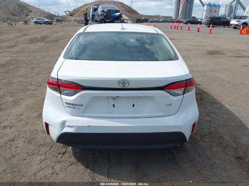 2024 Toyota Corolla Le VIN: 5YFB4MDE1RP086853 Lot: 43393025