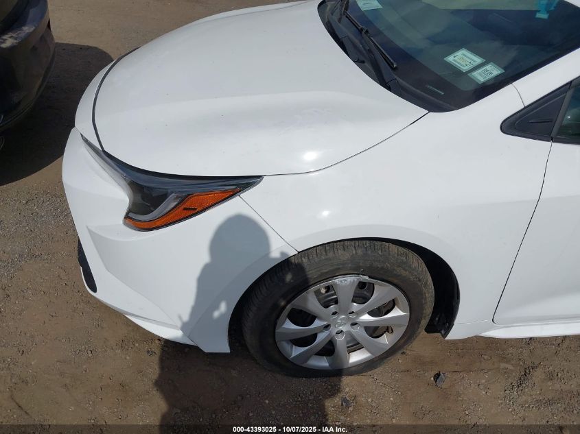 2024 Toyota Corolla Le VIN: 5YFB4MDE1RP086853 Lot: 43393025