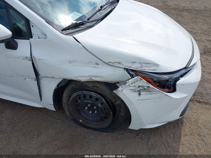 2024 Toyota Corolla Le VIN: 5YFB4MDE1RP086853 Lot: 43393025