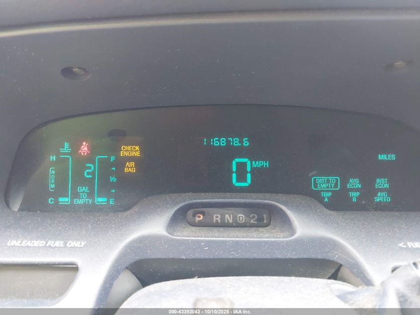 1995 Mercury Grand Marquis Ls VIN: 2MELM75W5SX619185 Lot: 43393043