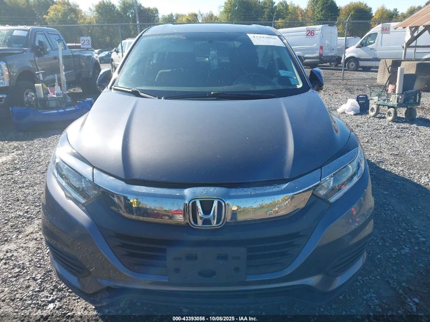 2022 Honda Hr-V Awd Lx VIN: 3CZRU6H34NM739304 Lot: 43393056