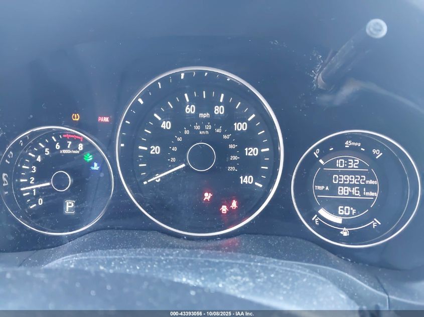 2022 Honda Hr-V Awd Lx VIN: 3CZRU6H34NM739304 Lot: 43393056