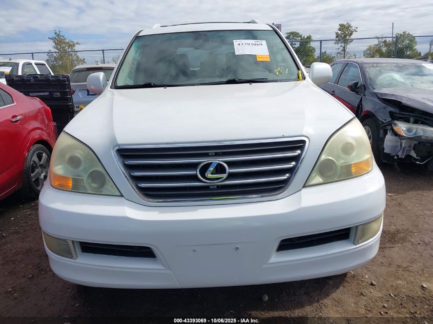 2004 Lexus Gx 470 VIN: JTJBT20X040035326 Lot: 43393069