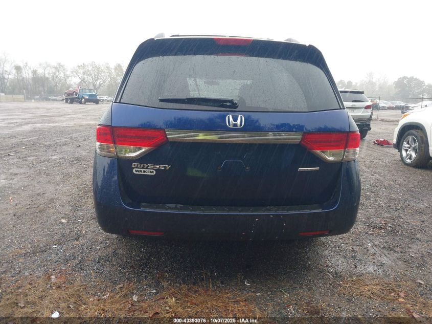 2016 Honda Odyssey Se VIN: 5FNRL5H35GB059440 Lot: 43393076