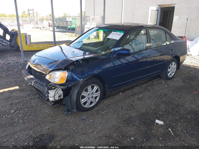 2HGES26723H589909 2003 HONDA CIVIC photo no. 2