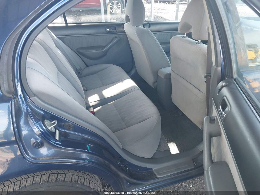 2003 Honda Civic Ex VIN: 2HGES26723H589909 Lot: 43393088