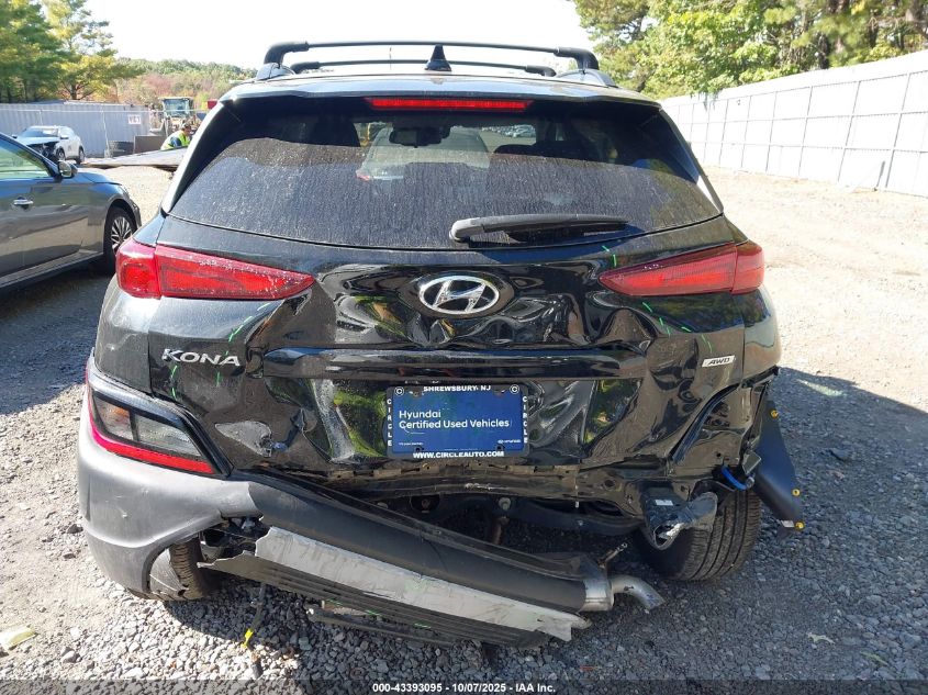 2023 Hyundai Kona Sel VIN: KM8K6CAB1PU940749 Lot: 43393095