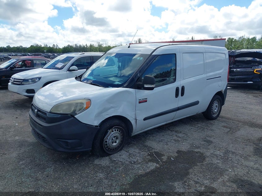 2017 RAM PROMASTER CITY TRADESMAN ZFBERFAB6H6E97746
