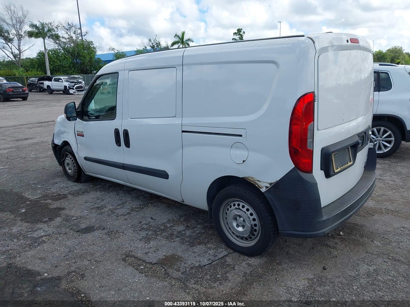 2017 RAM PROMASTER CITY TRADESMAN ZFBERFAB6H6E97746
