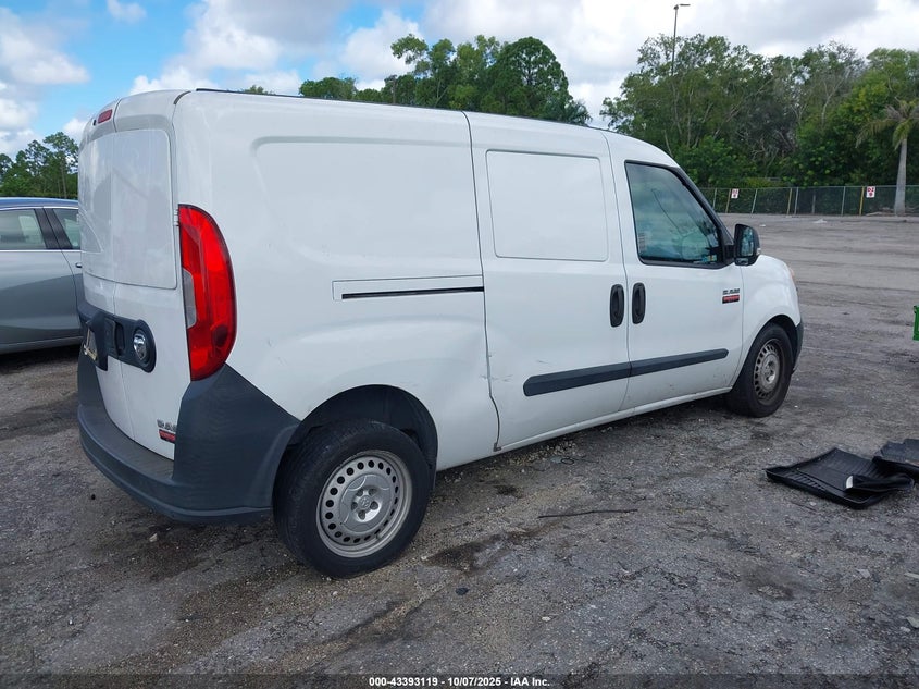 2017 RAM PROMASTER CITY TRADESMAN ZFBERFAB6H6E97746