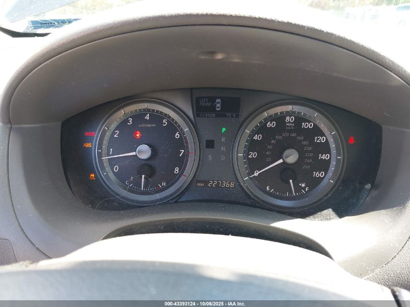 2009 Lexus Es 350 VIN: JTHBJ46G792302595 Lot: 43393124