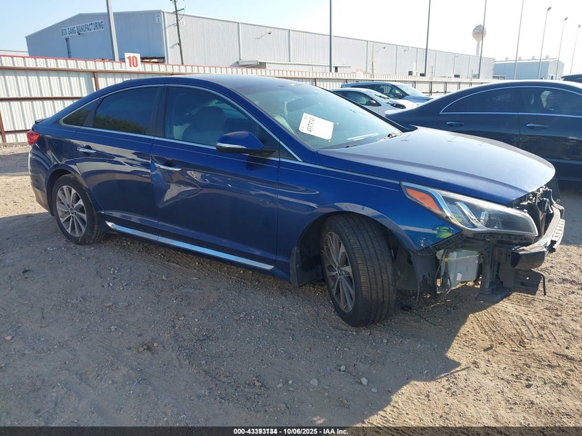5NPE34AF2FH180262 2015 Hyundai Sonata Sport auction photo 1