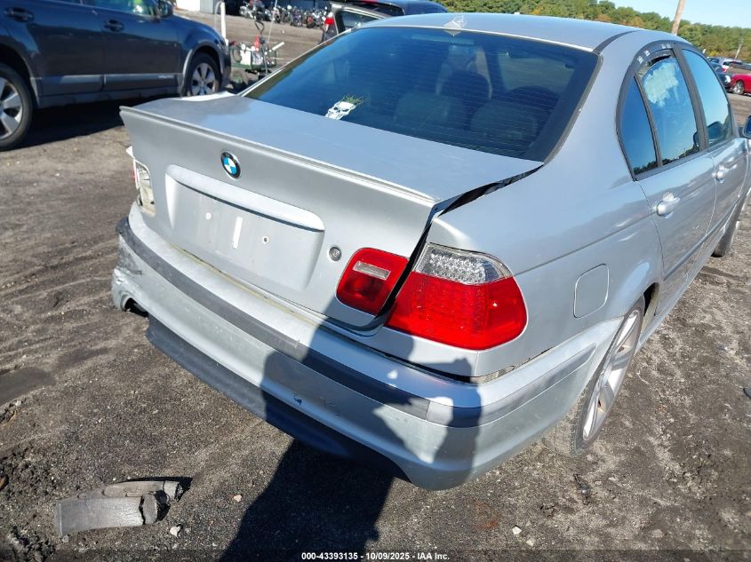 2003 BMW 325I VIN: WBAAZ33463PH34423 Lot: 43393135