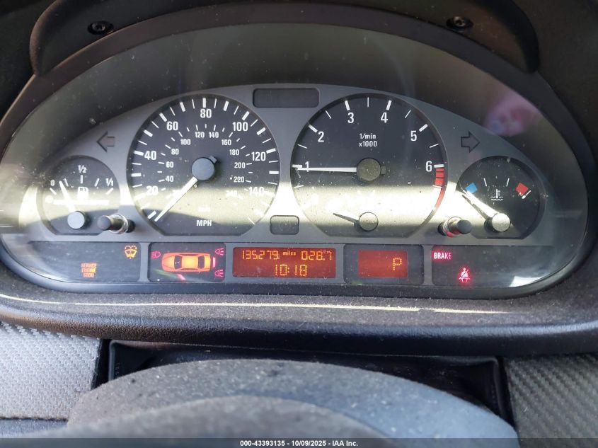 2003 BMW 325I VIN: WBAAZ33463PH34423 Lot: 43393135