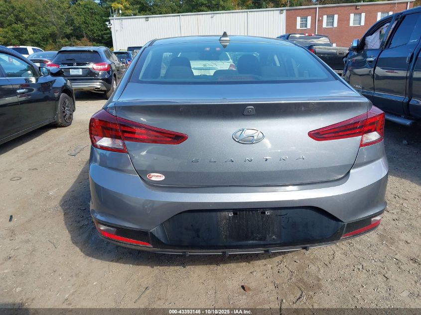 2019 Hyundai Elantra Sel VIN: KMHD84LF9KU836415 Lot: 43393146