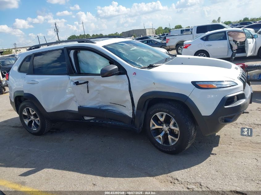 2017 Jeep Cherokee Trailhawk L Plus 4X4 VIN: 1C4PJMBS0HD214394 Lot: 43393149