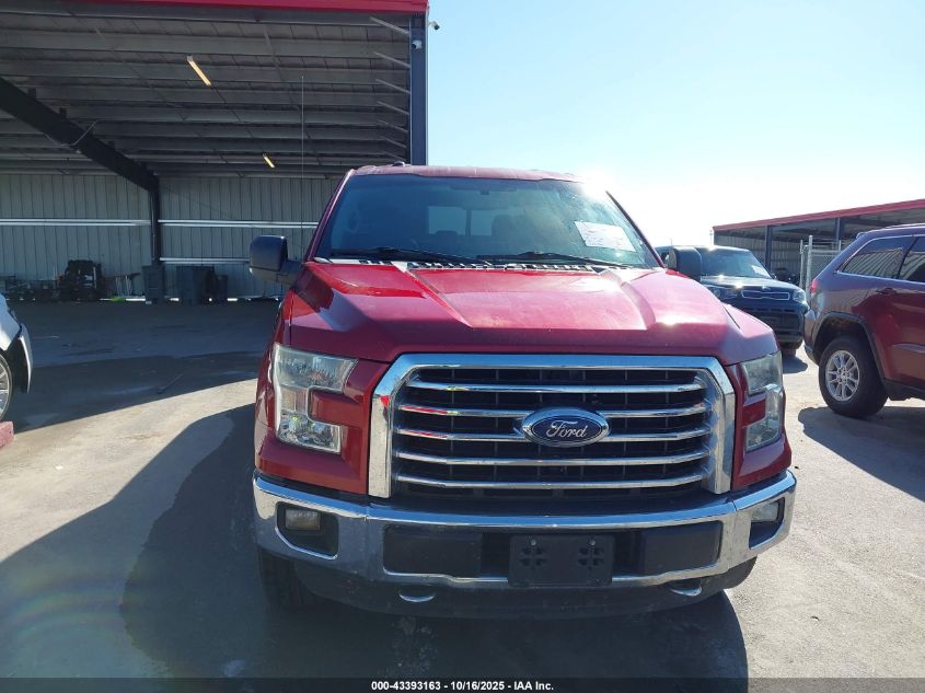 2016 Ford F-150 Xlt VIN: 1FTEW1EG7GKG01520 Lot: 43393163
