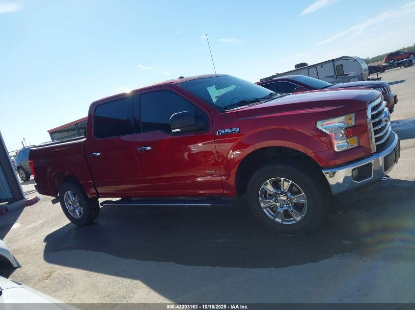 2016 Ford F-150 Xlt VIN: 1FTEW1EG7GKG01520 Lot: 43393163