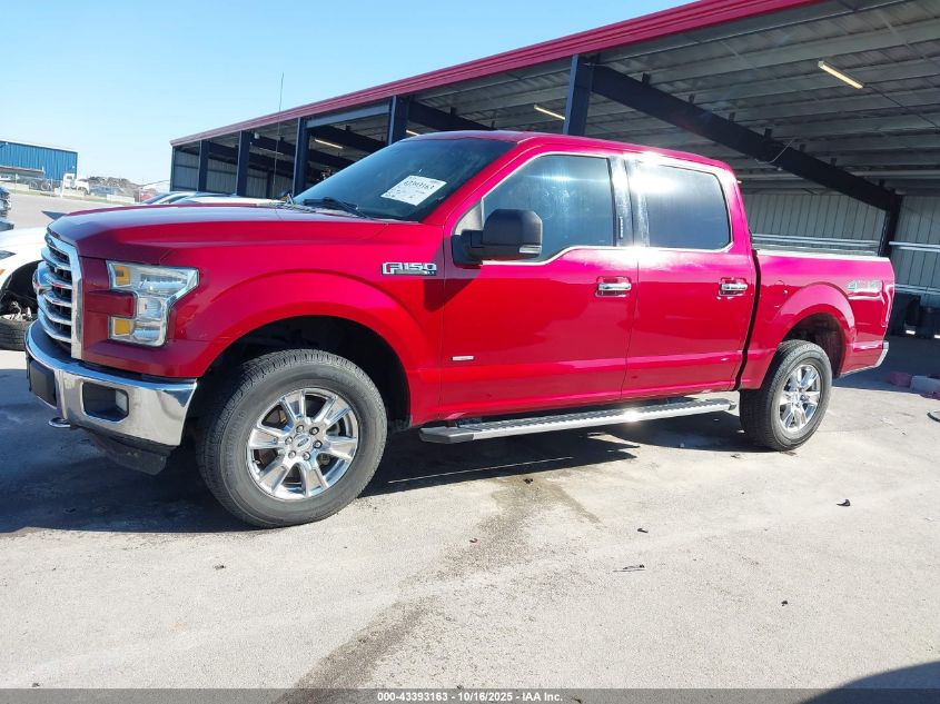2016 Ford F-150 Xlt VIN: 1FTEW1EG7GKG01520 Lot: 43393163
