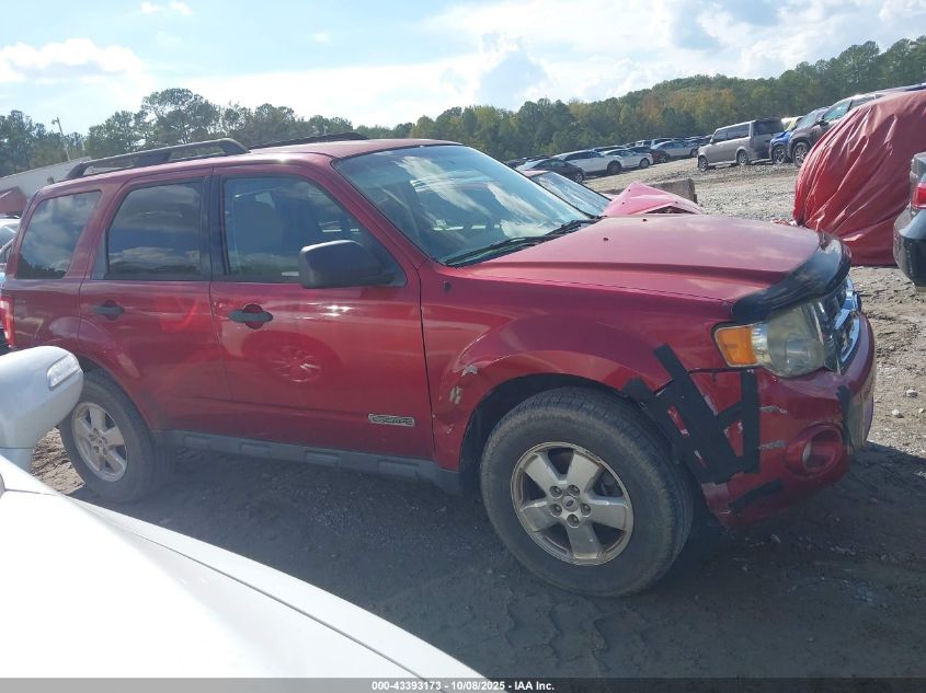 2008 Ford Escape Xlt VIN: 1FMCU03Z28KC64702 Lot: 43393173