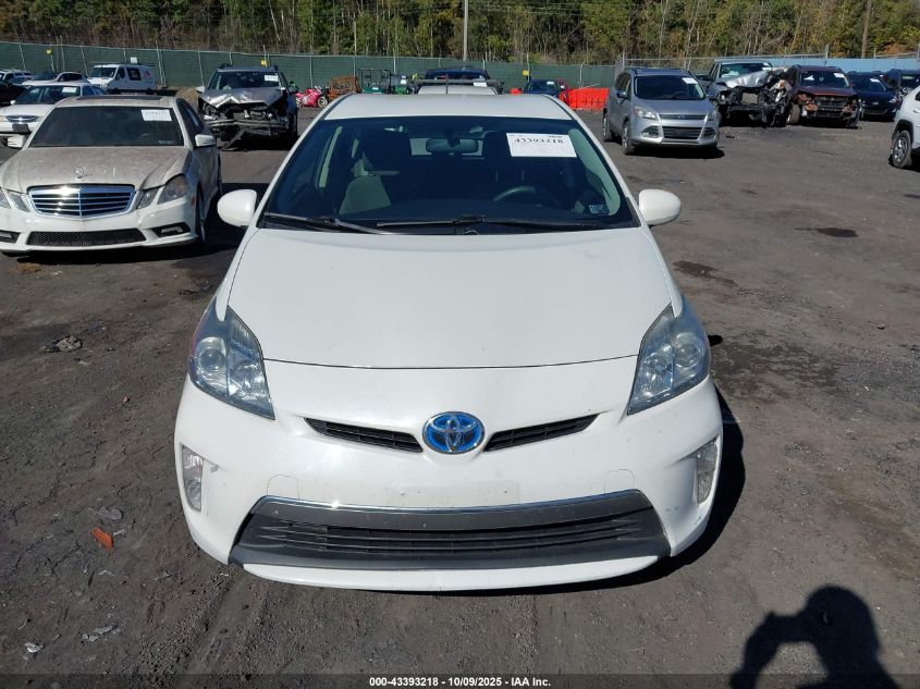 2013 Toyota Prius Plug-In VIN: JTDKN3DP7D3039403 Lot: 43393218