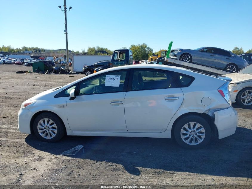2013 Toyota Prius Plug-In VIN: JTDKN3DP7D3039403 Lot: 43393218