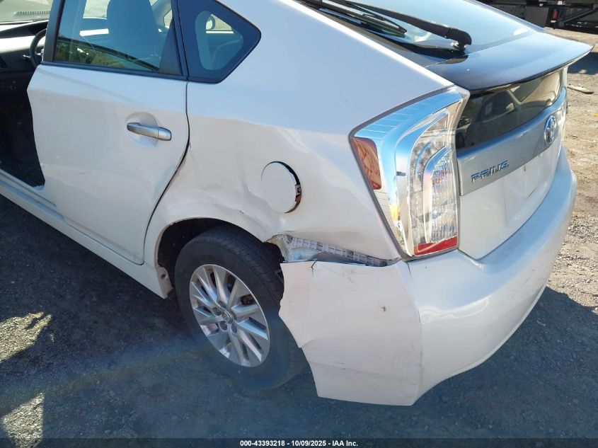 2013 Toyota Prius Plug-In VIN: JTDKN3DP7D3039403 Lot: 43393218
