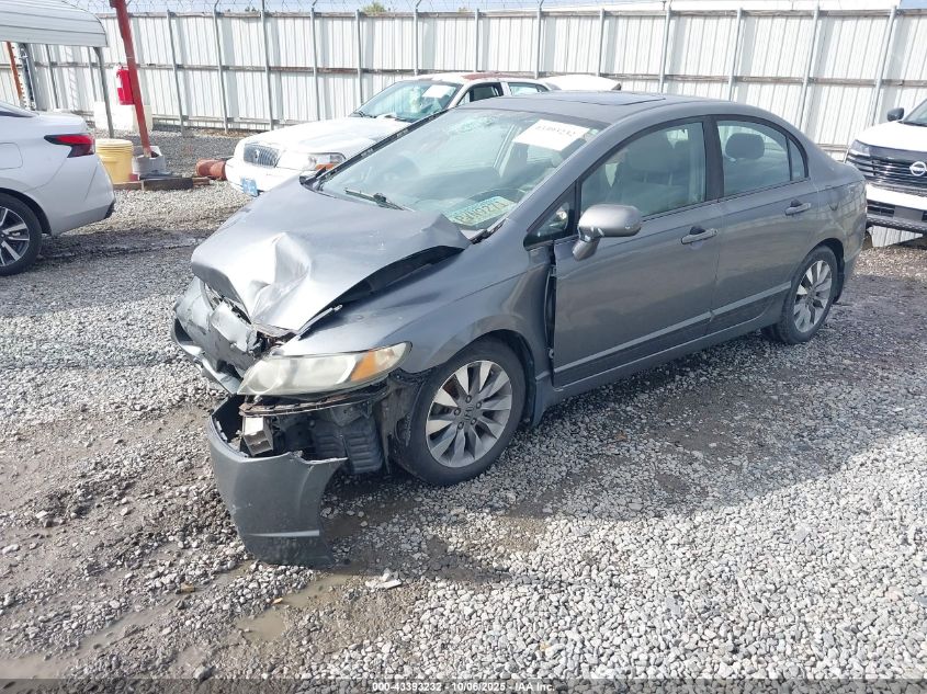 2009 Honda Civic Ex VIN: 1HGFA16899L022070 Lot: 43393232