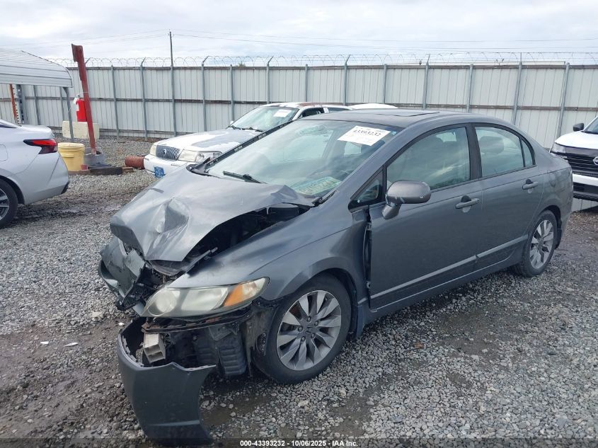 2009 Honda Civic Ex VIN: 1HGFA16899L022070 Lot: 43393232