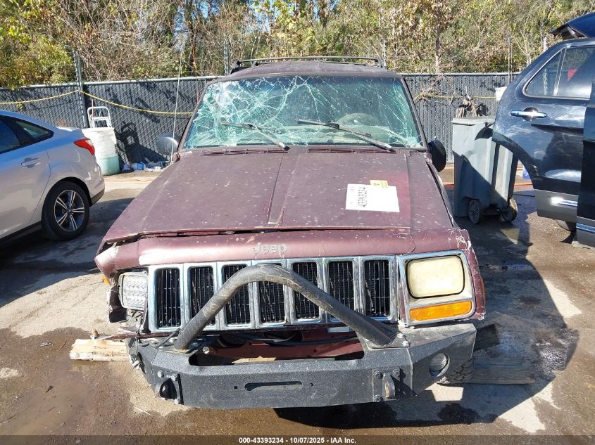 2000 Jeep Cherokee Limited VIN: 1J4FF68S0YL163432 Lot: 43393234