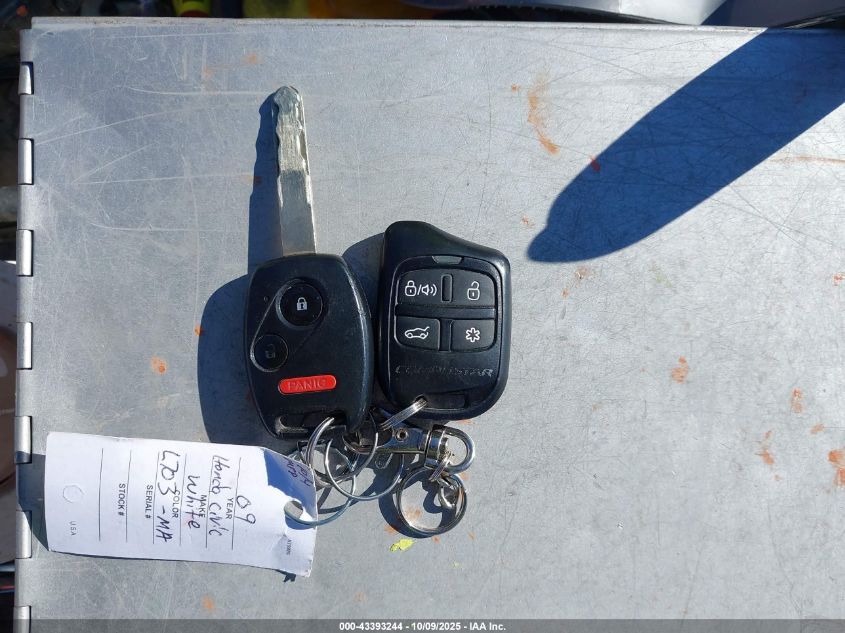 2009 Honda Civic Lx VIN: 2HGFA16559H535335 Lot: 43393244