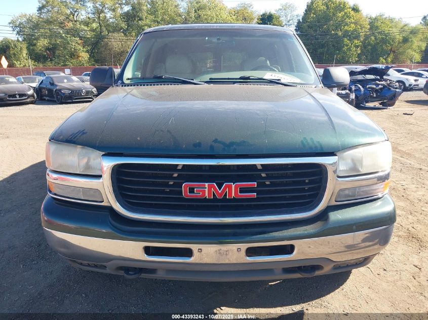 2001 GMC Yukon Xl 2500 Slt VIN: 3GKGK26G61G226943 Lot: 43393243