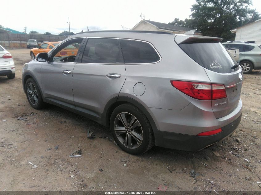 2016 Hyundai Santa Fe Se VIN: KM8SR4HF7GU141144 Lot: 43393246