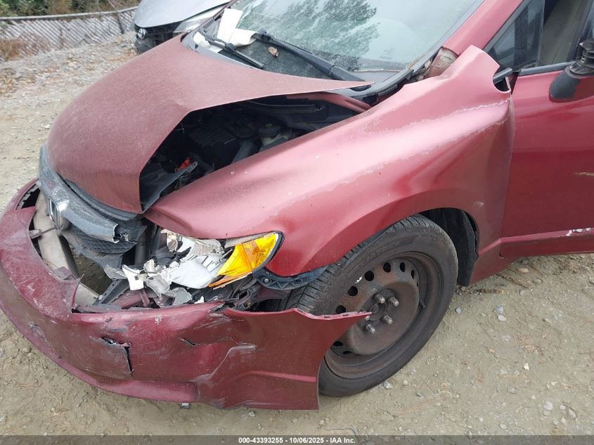 2009 Honda Civic Lx VIN: 2HGFA16519H502350 Lot: 43393255