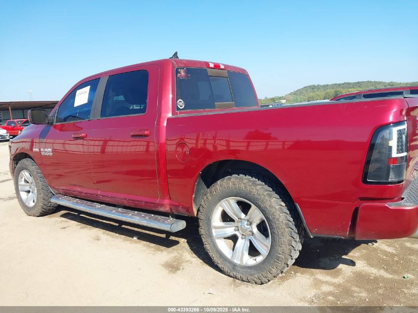 2013 Ram 1500 Sport VIN: 1C6RR7MT0DS725173 Lot: 43393266