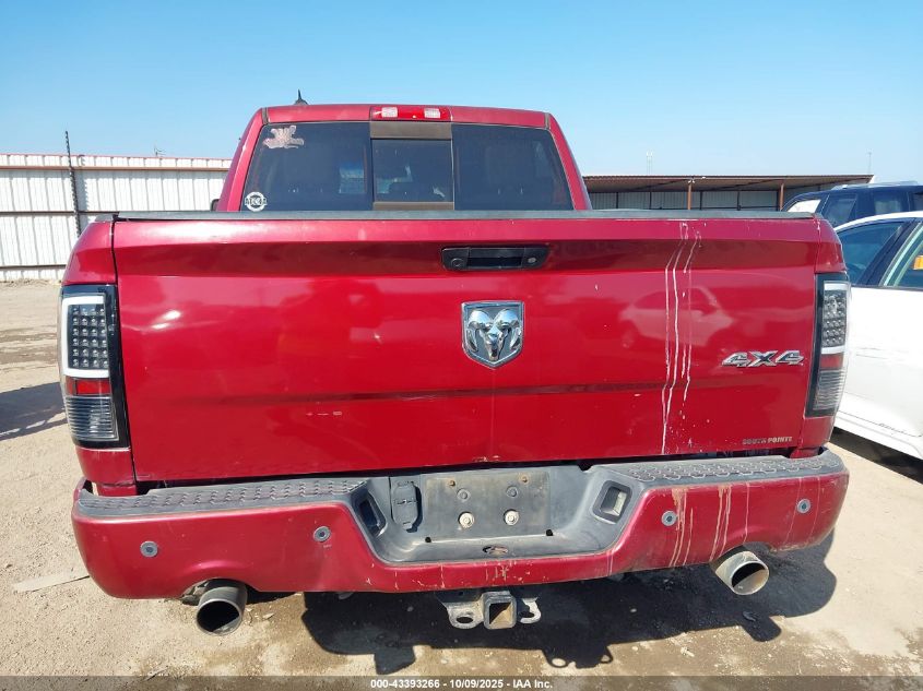 2013 Ram 1500 Sport VIN: 1C6RR7MT0DS725173 Lot: 43393266