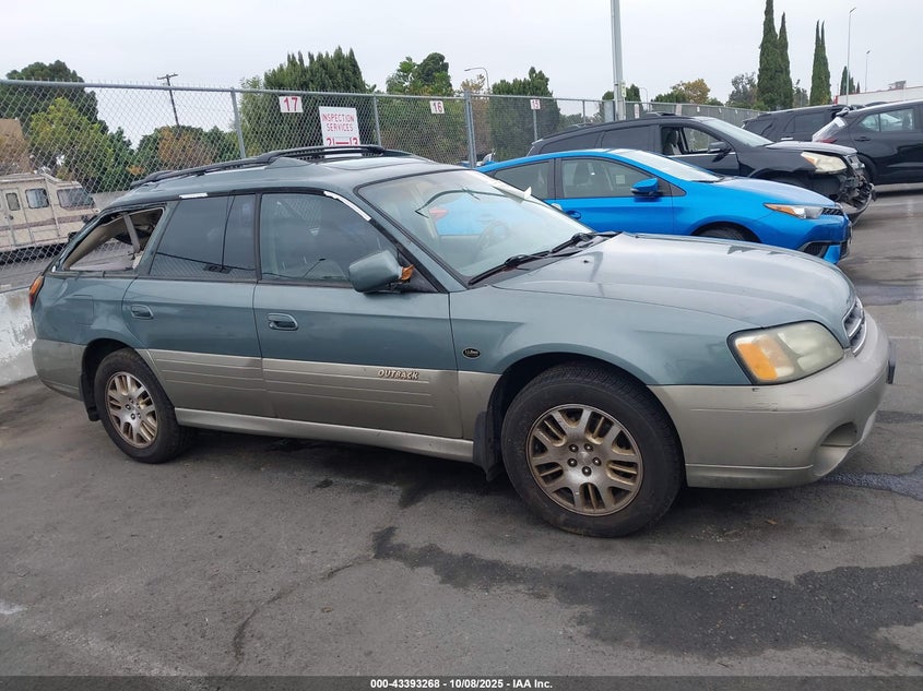 2001 Subaru Outback H6-3.0 VIN: 4S3BH806117653613 Lot: 43393268