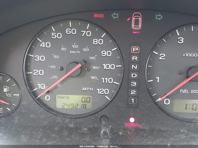 2001 Subaru Outback H6-3.0 VIN: 4S3BH806117653613 Lot: 43393268