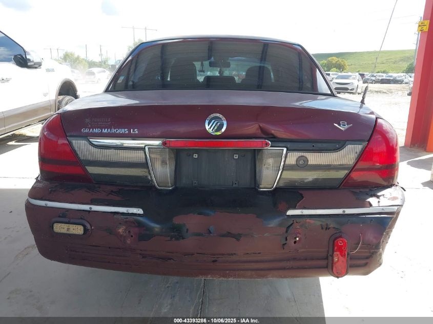 2006 Mercury Grand Marquis Ls VIN: 2MEFM75V96X644746 Lot: 43393286