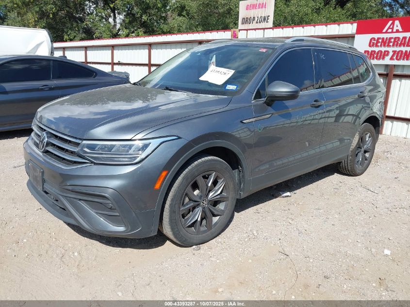 2022 VOLKSWAGEN TIGUAN 2.0T SE 3VV3B7AX8NM127984