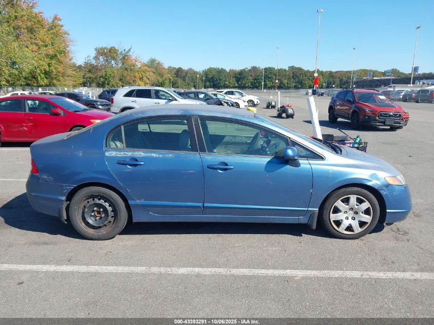2007 Honda Civic Lx VIN: 2HGFA16557H503675 Lot: 43393291