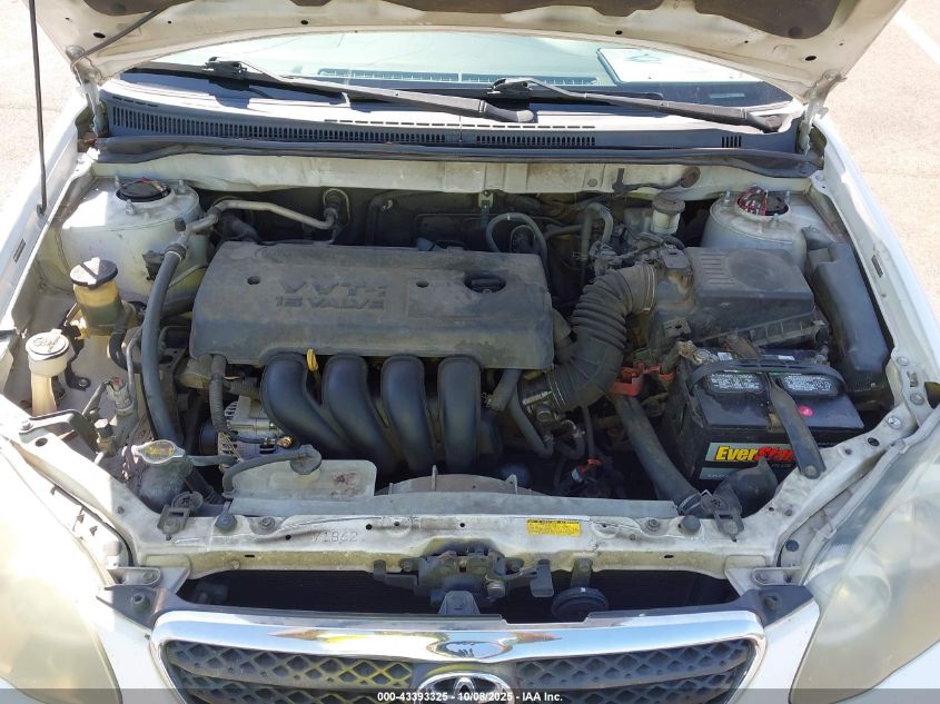 2006 Toyota Corolla S VIN: 2T1BR32E56C700197 Lot: 43393325