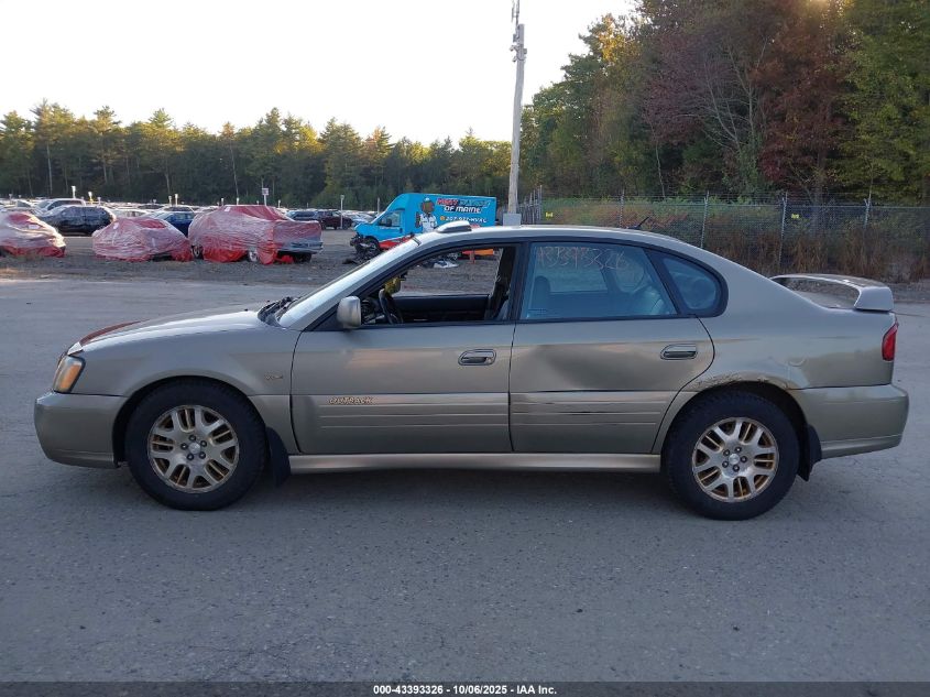 2003 Subaru Outback H6-3.0/H6-3.0 Vdc VIN: 4S3BE896437204635 Lot: 43393326