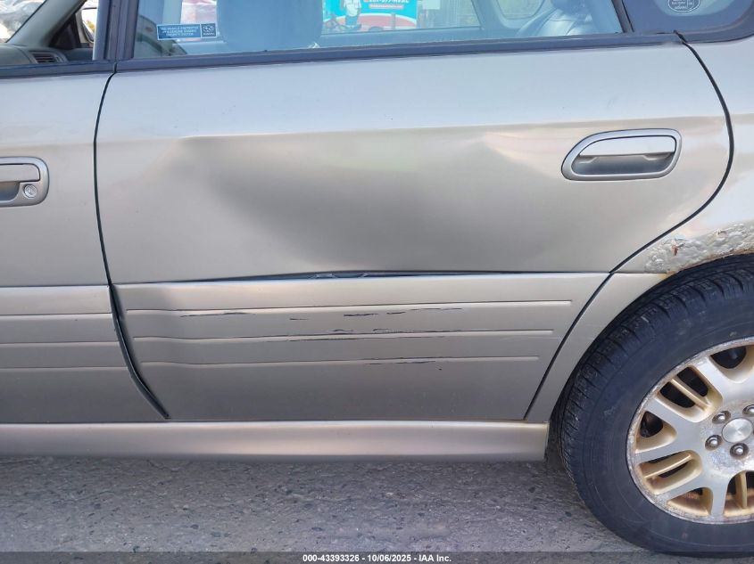 2003 Subaru Outback H6-3.0/H6-3.0 Vdc VIN: 4S3BE896437204635 Lot: 43393326