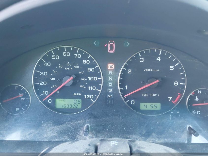 2003 Subaru Outback H6-3.0/H6-3.0 Vdc VIN: 4S3BE896437204635 Lot: 43393326