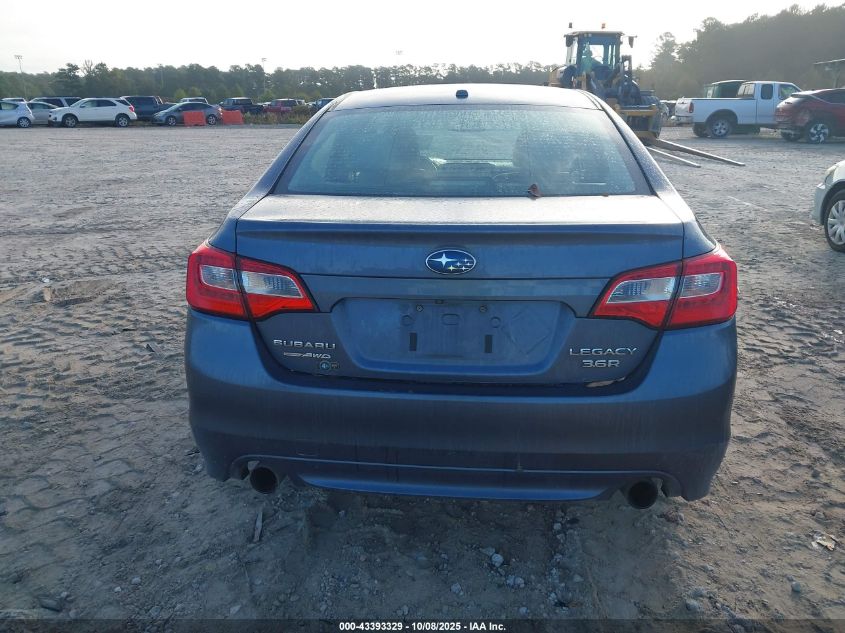 2015 Subaru Legacy 3.6R Limited VIN: 4S3BNEJ6XF3003926 Lot: 43393329