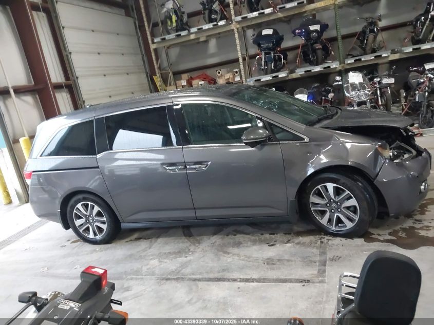 2014 Honda Odyssey Touring/Touring Elite VIN: 5FNRL5H90EB073067 Lot: 43393339