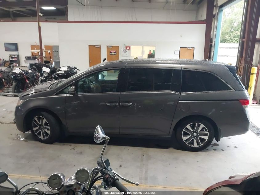 2014 Honda Odyssey Touring/Touring Elite VIN: 5FNRL5H90EB073067 Lot: 43393339