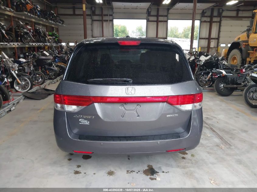 2014 Honda Odyssey Touring/Touring Elite VIN: 5FNRL5H90EB073067 Lot: 43393339
