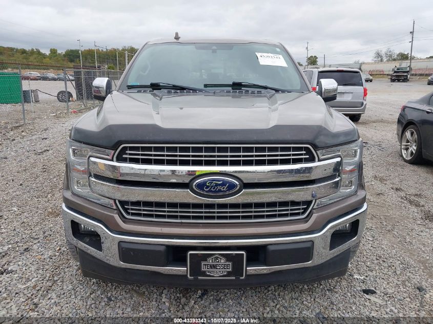 2018 Ford F-150 Lariat VIN: 1FTFW1C10JFE70725 Lot: 43393343